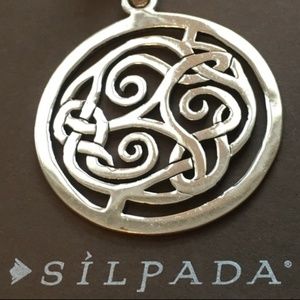 SILPADA Celtic Knot 2" x 2" Pendant